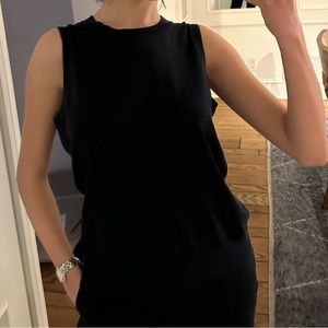 Navy tanktop and cardigan set from Banana Republic, size S!!